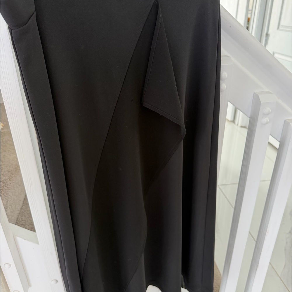 DKNY Black Belted Skirt